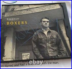 Morrissey Signed CD The Smiths Lp Vinyl Record Photo Photograph Rare In Person