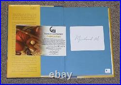 Muhammad Ali Auto Autograph Signed Book Soul Of A Butterfly Gai Global