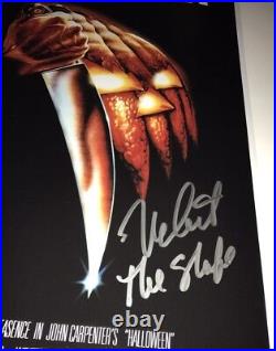 NICK CASTLE Signed HALLOWEEN 11X17 Photo In Person Autograph THE SHAPE JSA COA