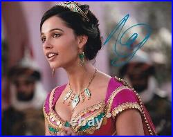 Naomi Scott signed autograph 20x25cm Aladdin in person autograph COA