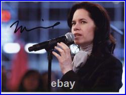 Natalie Merchant Signed 8 x 10 Photo Genuine In Person + Hologram COA
