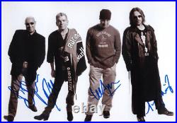 Nazareth genuine autograph 8x12 photo signed In Person Rock band