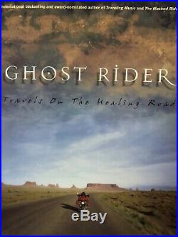 Neil Peart Of Rush Signed Ghost Rider Paperback Edition Book! In person