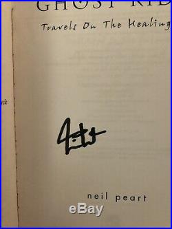 Neil Peart Of Rush Signed Ghost Rider Paperback Edition Book! In person