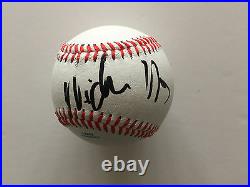Nicholas Hoult Authentic Signed Baseball Aftal & Uacc 14394 Obtained In Person