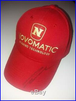 Niki Lauda signed Novomatic Basecap Cap Autogramm / Autograph In Person RAR