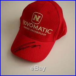 Niki Lauda signed Novomatic Basecap Cap Autogramm / Autograph In Person RAR
