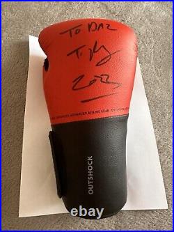 OUTSHOCK Boxing Glove Signed by Famous Person, Brand New, 2023