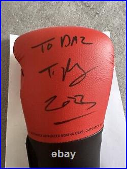 OUTSHOCK Boxing Glove Signed by Famous Person, Brand New, 2023