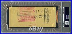 Oct 1954 James Dean Chase Bank Signed Personal Check Psa/dna Nm-mt 8 Auto Rare