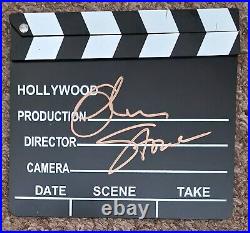 Oliver Stone,'Director', hand signed in person clapper board