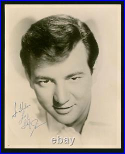 Original Bobby Darin Signed Autographed Personalized 8 X 10 Photograph 1950's