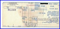 PAUL NEWMAN Signed Credit Card Receipt 1978 AUTHENTIC In Person Autograph