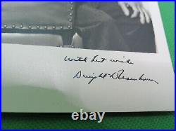 POTUS Ike Eisenhower signed autograph photo White House Wilton Persons letter