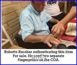 Pablo Escobar Personal Worn Shirt Celebrity Collectible Memorabilia Signature