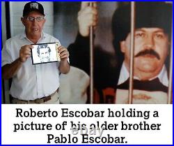 Pablo Escobar Personal Worn Shirt Celebrity Collectible Memorabilia Signature