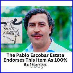 Pablo Escobar Signature Autograph Personal Item With COA