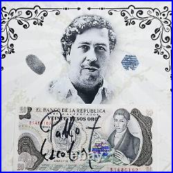 Pablo Escobar Signature Autograph Personal Item With COA