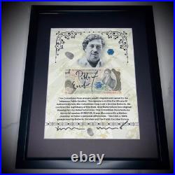 Pablo Escobar Signature Autograph Personal Item With COA