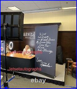 Pamela Anderson Signed In Person Love, Pamela 1st Ed HC Book Happy Birthday