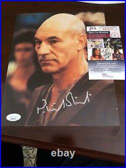Patrick Stewart Hand Signed In Person Autographed Picard Star Trek Rare Jsa Coa