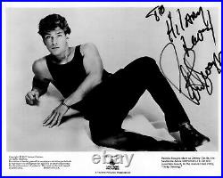 Patrick Swayze Autographed Signed In Person 8x10 Publicity Photo Dirty Dancing