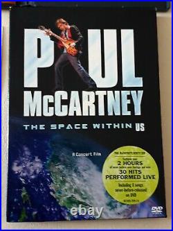 Paul Mccartney Hand Signed Dvd. In Person Rare