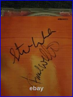 Paul Weller Heavy Soul Cd Cover Signed Paul And Steve White