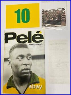 Pele = Signed Autographed Book Obtained in Person Waterstones 2006