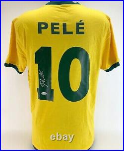 Pele Signed Shirt Witnessed In Person PSA COA Autograph Ready For Framing