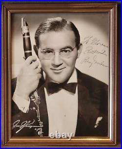 Personalized Autographed-8 X 10- Photograph Of-benny Goodman Hand Signed