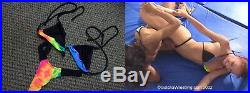Playboy's Tricia Wilds Personal 2pc Neon Bikini worn in video withSigned Photo