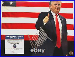 President DONALD TRUMP (Signed 8x10 inch) Original Autograph withCOA MAGA