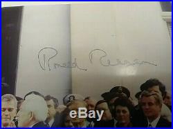President Ronald Reagan In-person Hand Signed Autographed Photo
