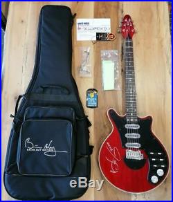 QUEEN BRIAN MAY BMG Red Special Signed in person autographed guitar ULTRA RARE