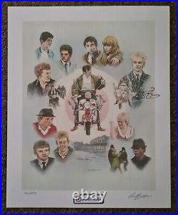 Quadrophenia' Lithograph, 16 x 20 hand signed in person by Sting''Ace Face'