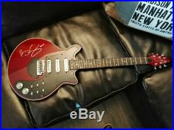 Queen Brian May In Person Autographed Signed Bmg Electric Guitar Antique Cherry