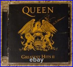 Queen'Greatest Hits II' cd, hand signed in person by John Deacon