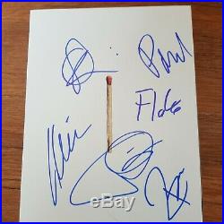 RAMMSTEIN (Special-Edition) hand-signiert signed Autograph Autogramm IN PERSON