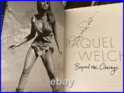RAQUEL WELCH Signed Book IN PERSON AUTOGRAPH 1st Edition BEYOND THE CLEAVAGE