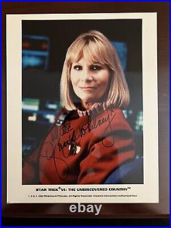 RARE AUTOGRAPHED HAND SIGNED IN PERSON GRACE LEE WHITNEY 8x10 COLOR WITH COA