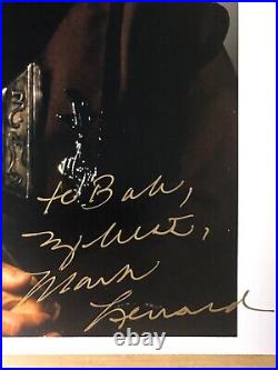 RARE Hand Signed in Person Autographed Mark Leonard Sarek Star Trek