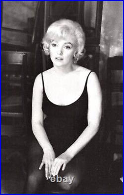 RARE MARILYN MONROE BOB WILLOUGHBY 16x20 SIGNED PRIVATE PERSONAL COPY PHOTO