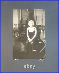 RARE MARILYN MONROE BOB WILLOUGHBY 16x20 SIGNED PRIVATE PERSONAL COPY PHOTO