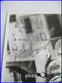 RARE Yul Brynner IN PERSON AUTOGRAPH signed 8x10 photograph TO MY DAD! OOAK RARE