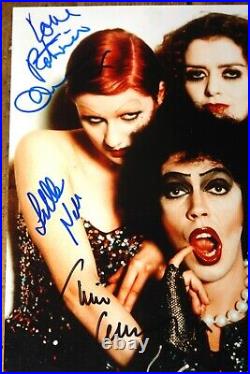 ROCKY HORROR PICTURE SHOW CURRY NELL PAT SIGNED 10x8 PHOTO IN PERSON UACC DEALER