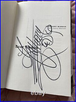 Rare ANTHONY KIEDIS RED HOT CHILI PEPPERS SIGNED SCAR TISSUE BOOK Personal Cert