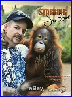 Rare Joe Exotic Personal Autograph Hand Signed Tiger King Netflix