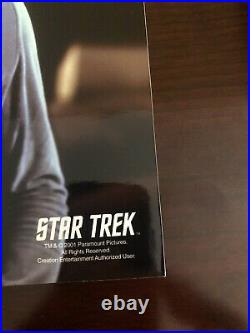 Rare Leonard Nimoy Hand Signed In Person Autographed Star Trek Spock Beckett COA