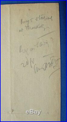 Rare Theodore Roosevelt Signed Letter To Personal Friend Endicott Peabody